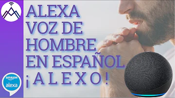 ¿Puede Alexa ser una voz masculina?