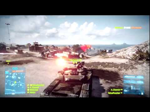 Gameplay Battlefield 3 - PS3 -  Kharg Island Map / Rush Defense [HD]
