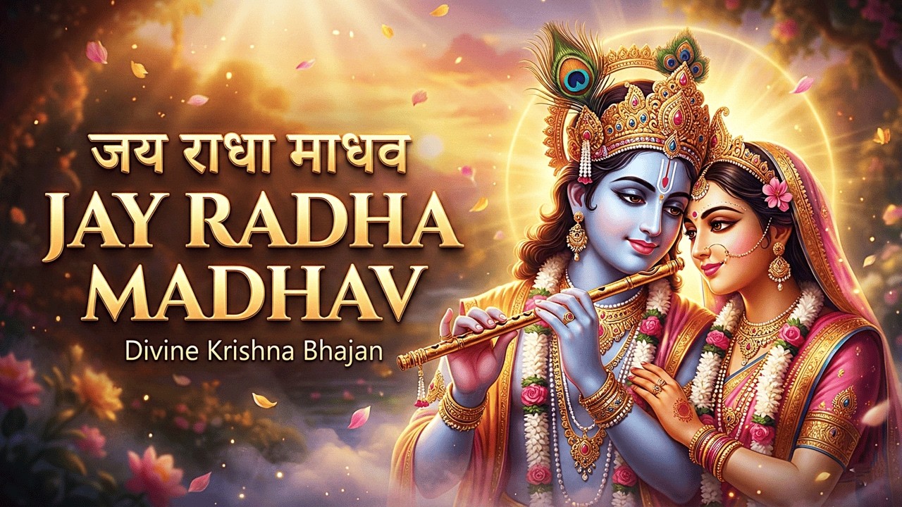 जय राधा माधव जय कुंज बिहारी | Jay Radha Madhav | Radha Krishna Bhajan | Lofi Devotional Song