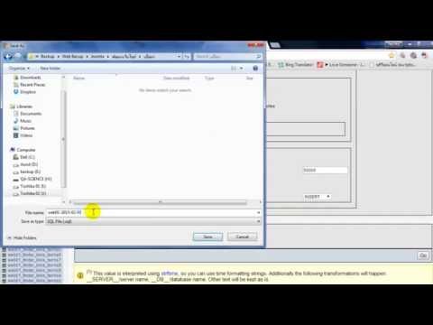 08 export/import database