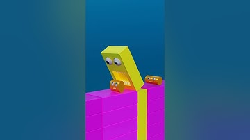 The Cube That Consumes All 😱 Cube Animation Loop #satisfying #animation #trending