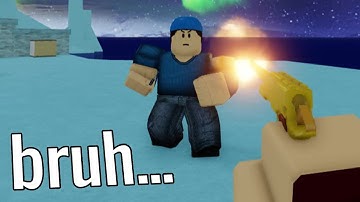 arsenal golden gun moment... (Roblox)