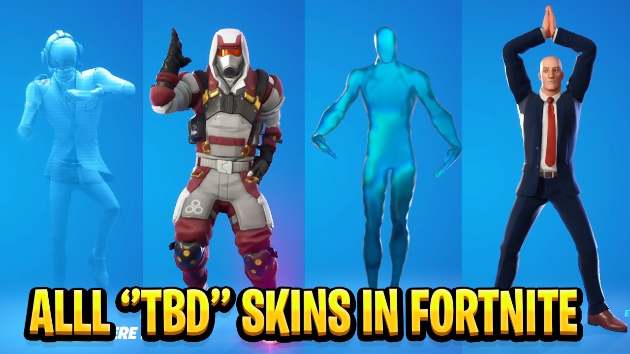 *ALL* TBD Skins In Fortnite! Bald Jonesy, Stark Unit, Storm, Star Wars