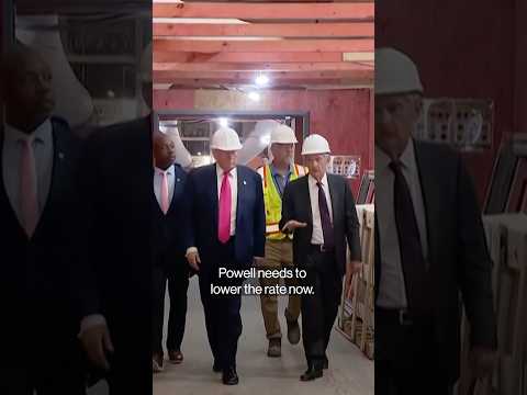 #Trump says he might sue Chair Powell over renovations at the Federal Reserve #politics