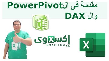 Introduction to PowerPivot and DAX | مقدمة للباور بيفوت والداكس| الجزء الأول | إدخال البيانات