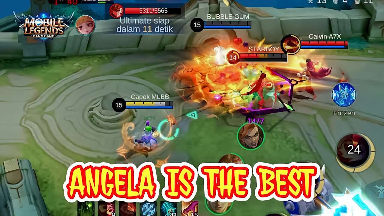 KETIKA ANGELA MASUK JIWAKU MERONTA RONTA - Mobile Legends