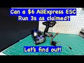Testing cheap AliExpress ESC for future RC car &amp; truck projects