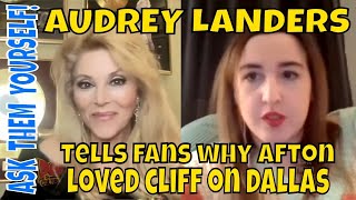 Audrey Landers Reveals The Secrets Behind Afton's Love For Cliff On Dallas