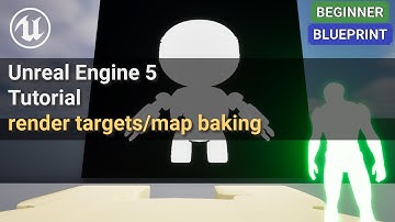 Display player location on map using render targets in UE