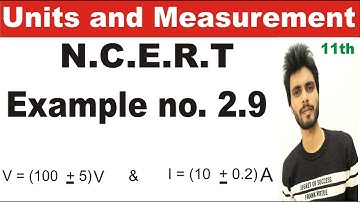 Physics ncert example 2.9 class 11th | example 2.9 physics class 11 | example 2.9 phy class 11