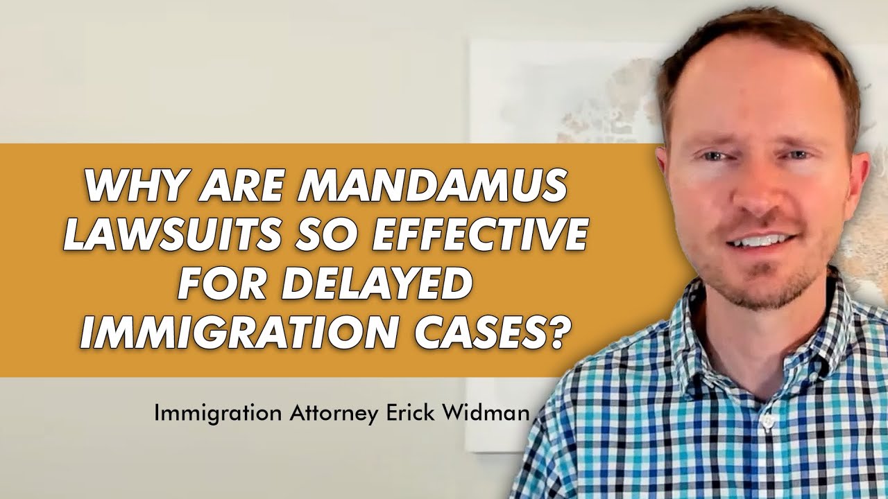 Why are Mandamus Lawsuits so Effective for Delayed Immigration Cases?