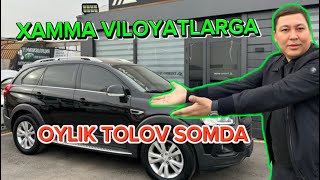 06.01.2024 Mega Avto Kredit Captiva 2017 yil 2.4 mator tel 95-000-07-31