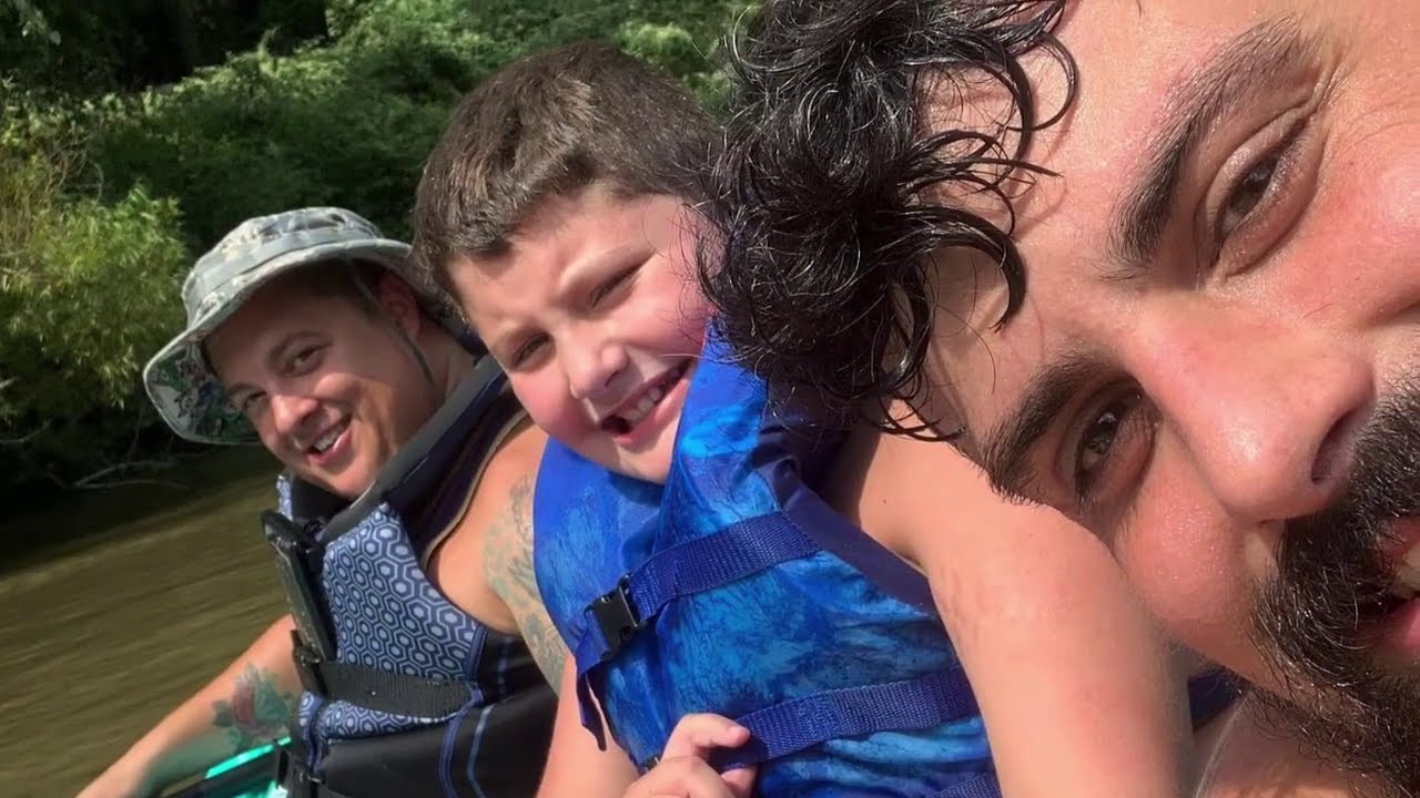 Kayak adventure Guyandotte river, WV.