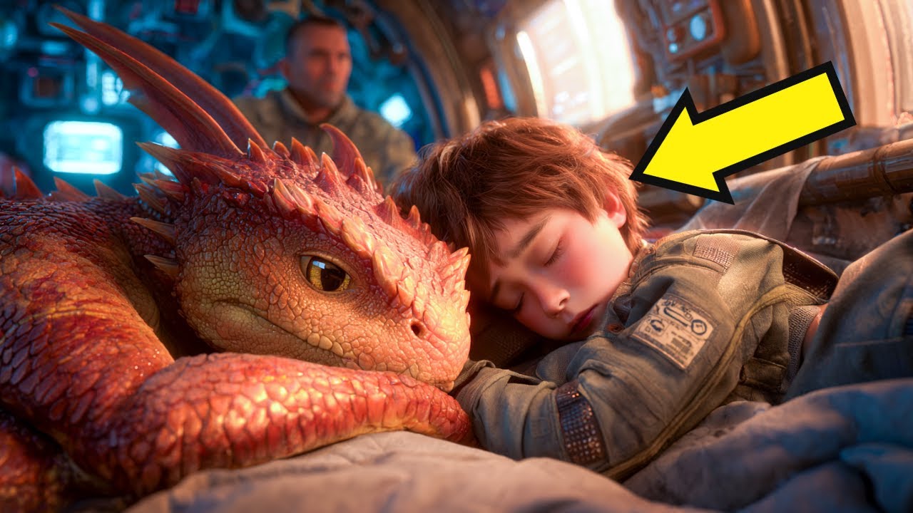 Adopted Dragon Hatchling Refuses To Sleep Without Human Mechanic's Son—The Reason Shocked Everyone!