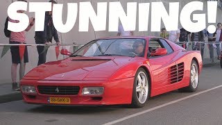 In this video you will see a stunning ferrari testarossa (512 tr)
making some lovely sounds on the tt track assen, netherlands. 512 tr
is powered...