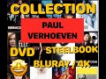 PAUL VERHOEVEN : DVD / BLU-RAY / STEELBOOK / 4K : MA COLLECTION (ROBOCOP, TOTAL RECALL, ELLE…)
