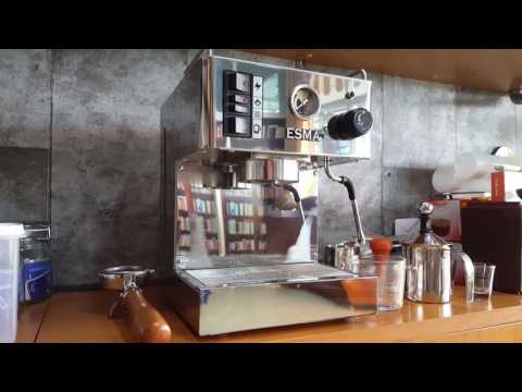 เครื่องทำกาแฟสด Esma cafe Elegant-สอนการใช้งานเครื่อง