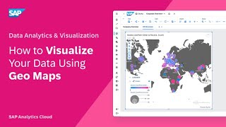 How to Visualize your Data Using Geo Maps: SAP Analytics Cloud screenshot 4