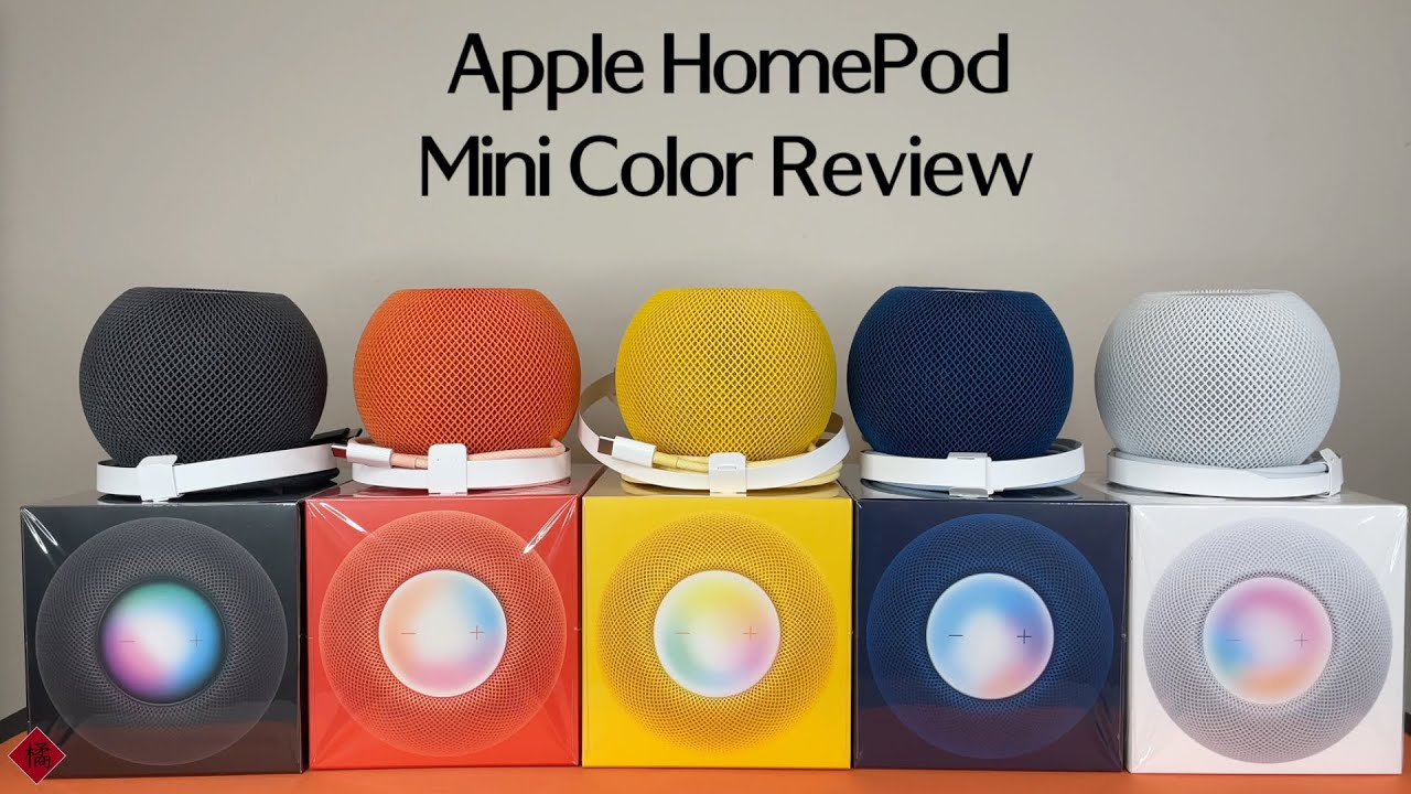 Hands-on with new HomePod mini colors [Video] - 9to5Mac