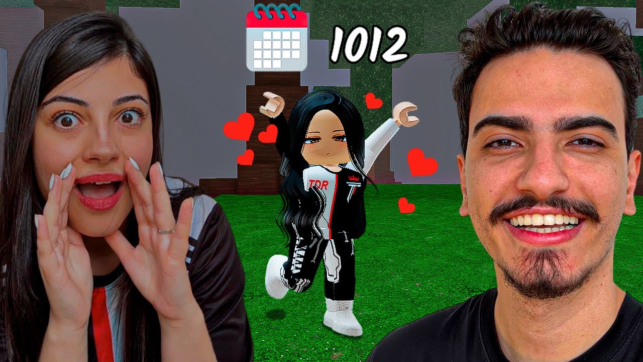 PEGUEI 1.000 DIAS na CONTA da MINHA NAMORADA no 99 NOITES NA FLORESTA 😍🗓️