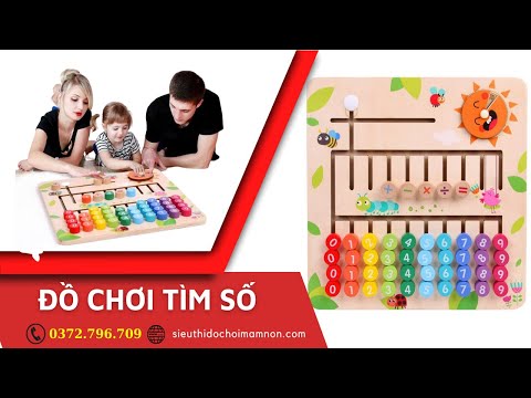 Video Đồ Chơi Toán Học Cho Trẻ Mầm Non Tìm Số Phát Triển Tư... - youtube