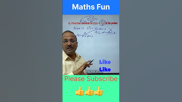 #residue #valuefortimekamalkumar #shortfeed #trending #csirnet #iitjam #complexanalysis #pole #share