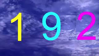 240 to 0 SECONDS Countdown timer from Cloud