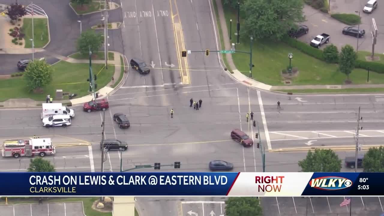 Police investigating crash involving motorcycle in Clarksville - YouTube