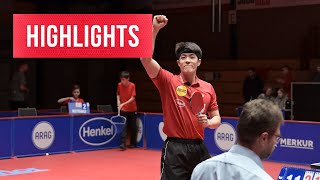 Highlights Dang Qiu vs. Bastian Steger