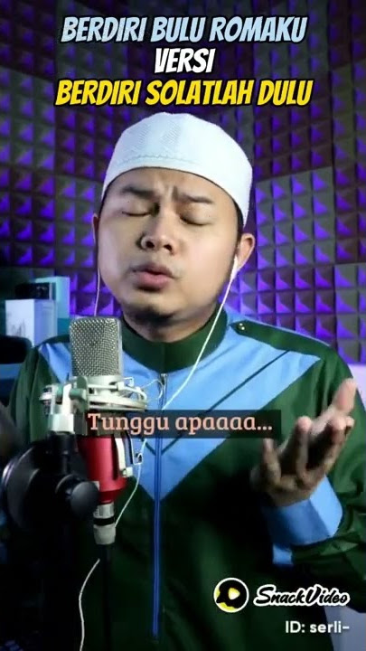 Berdiri Shalatlah Dulu