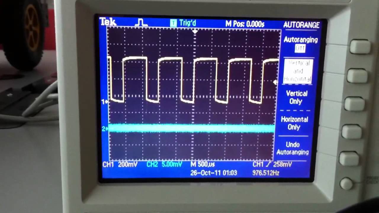 Arduino UNO PWM pulse width modulation changing duty cycle - YouTube