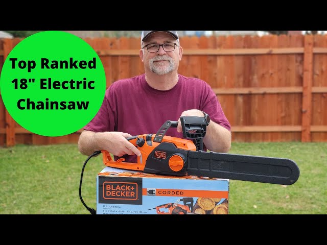 Black+decker 40V Max Cordless Chainsaw 12-Inch (LCS1240)