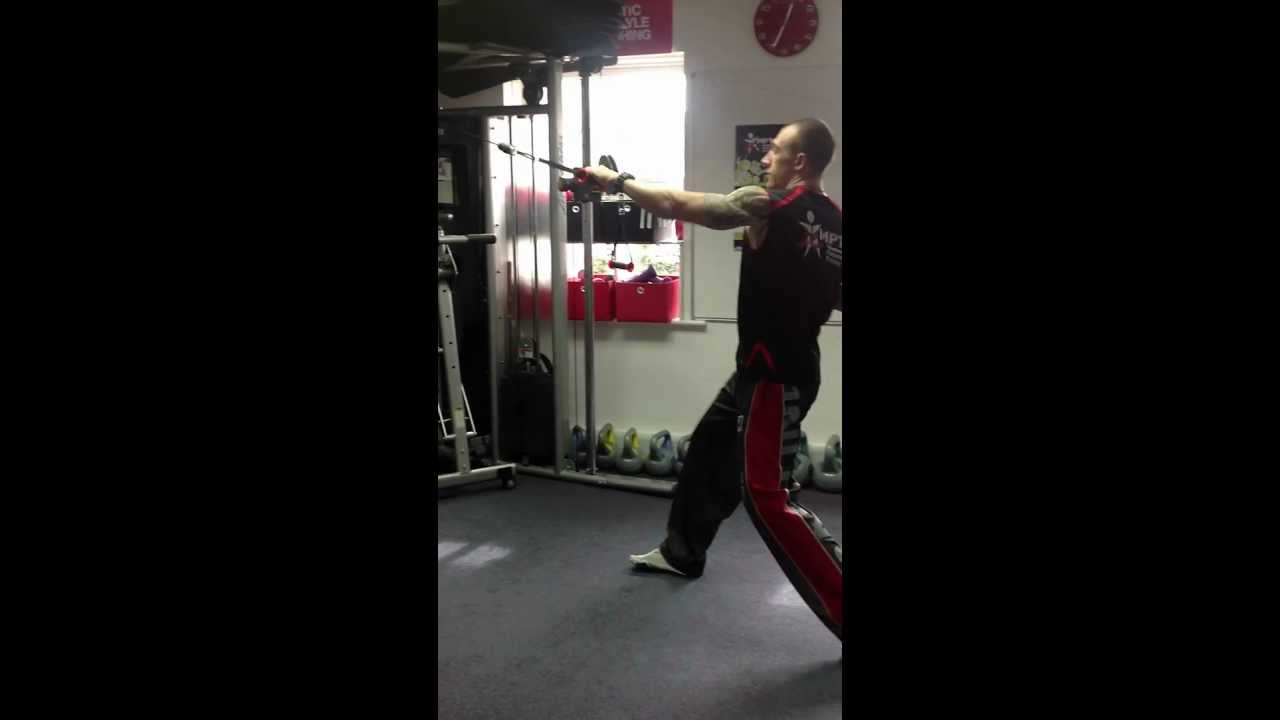 Life Fitness Cable Machine Workout (Back) YouTube