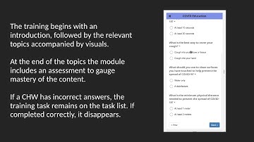 Remote Training on Covid-19 with the Community Health Toolkit