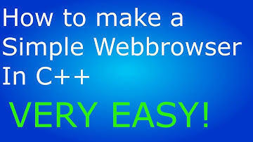 How to make a Simple Webbrowser in Visual C++ (Windows Forms Applications C++)