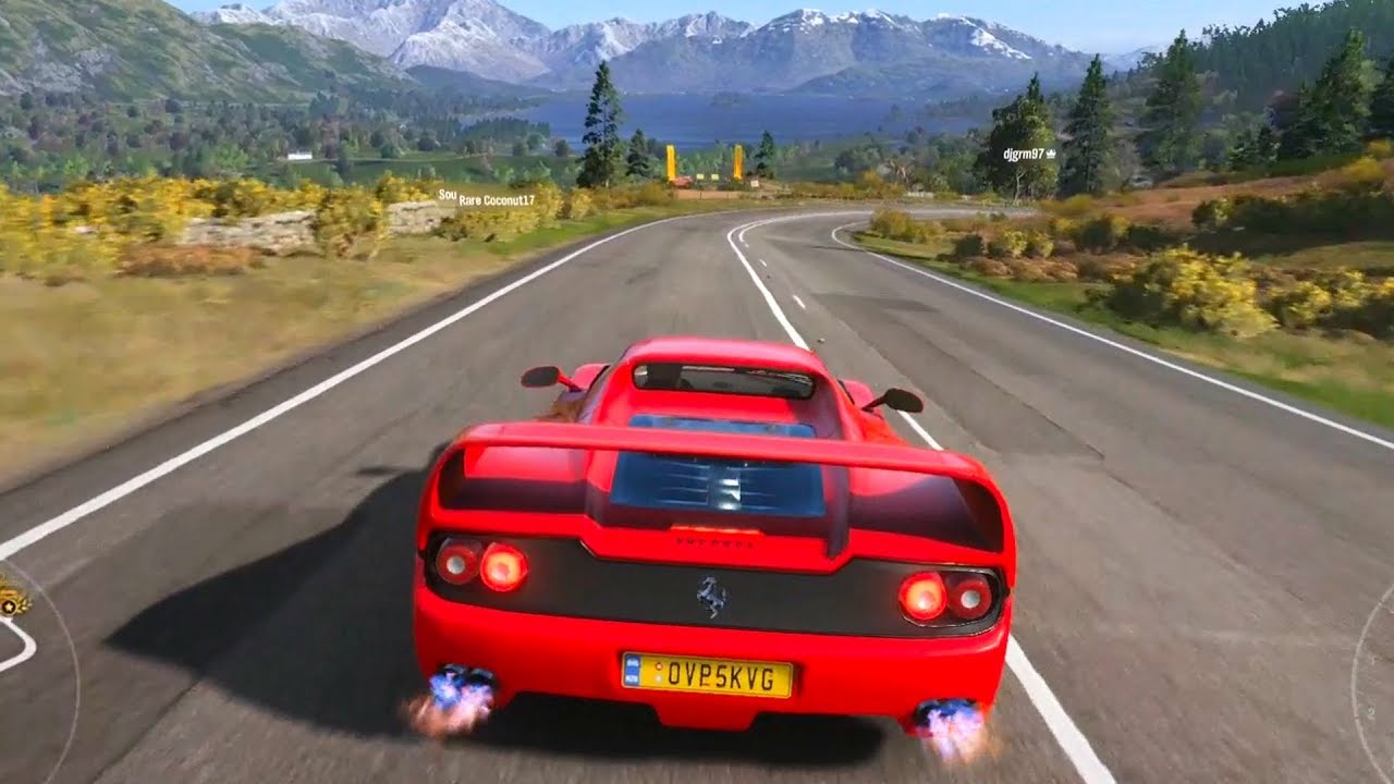Forza Horizon 4 - Ferrari F50 1995 - Open World Free Roam Gameplay (HD) [1080p60FPS]