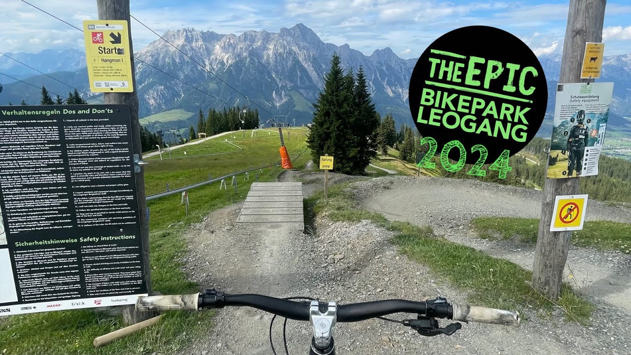 Erstes mal im EPIC Bikepark Leogang 💥