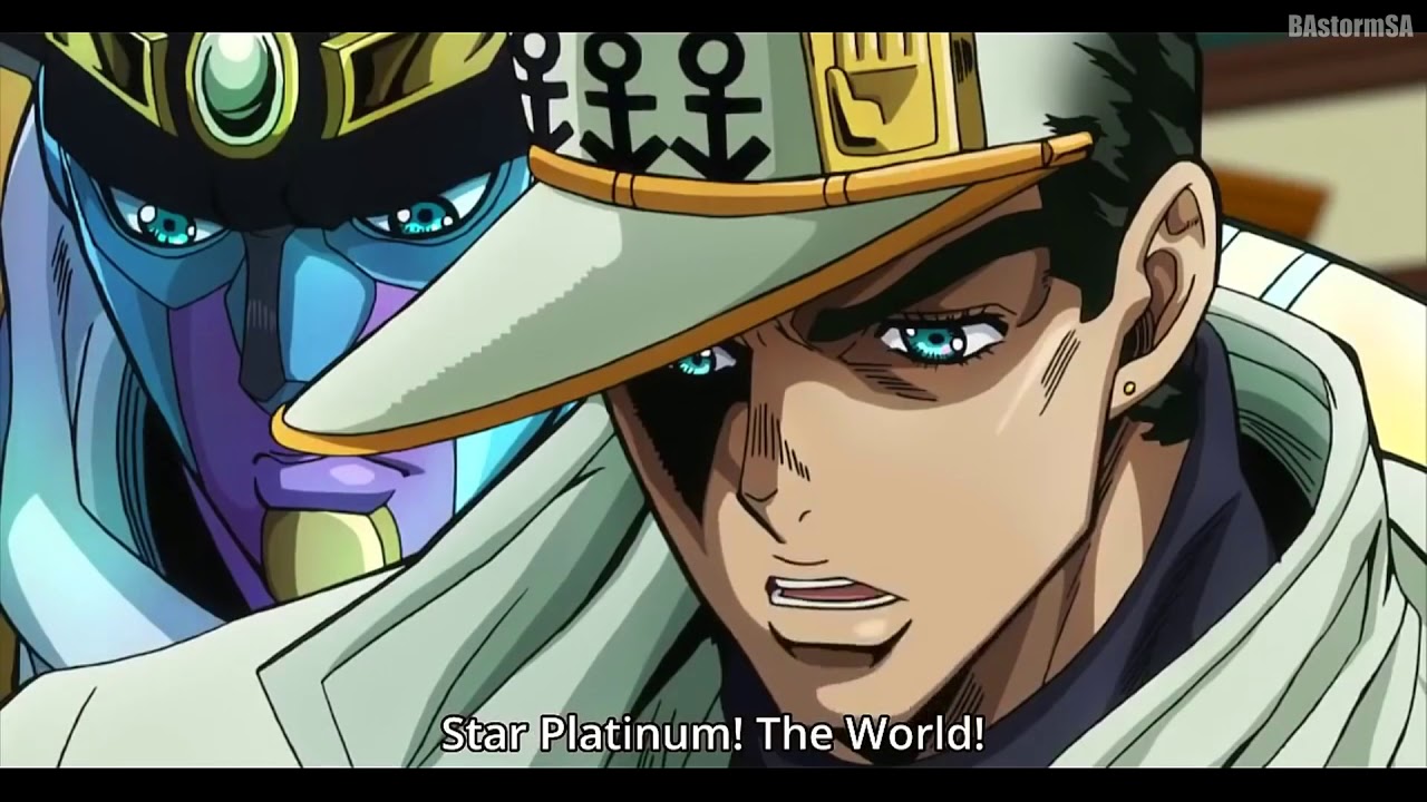Star Platinum! Za Warudo!