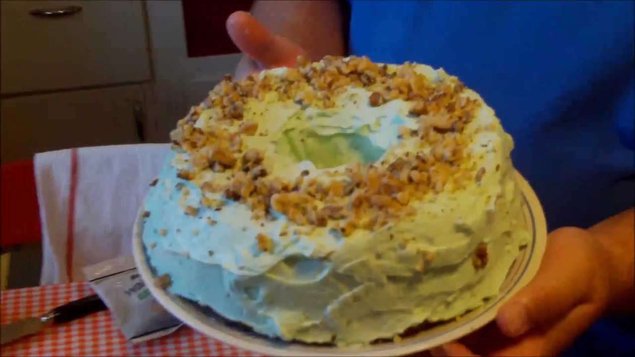 Pistachio Pudding Cake