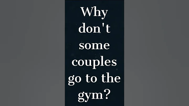Joke: Why don't some couples go to the gym? #shorts #jokes