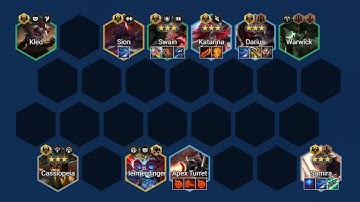 TFT Hyper Roll Noxus Very Easy WIN