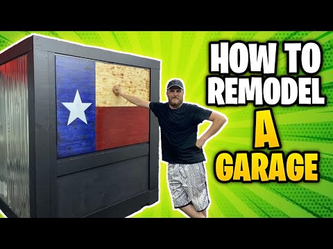 How to Completely Remodel YOUR Garage