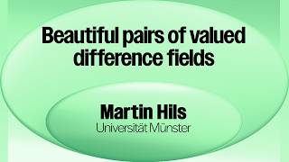 Martin Hils, Beautiful pairs of valued difference fields