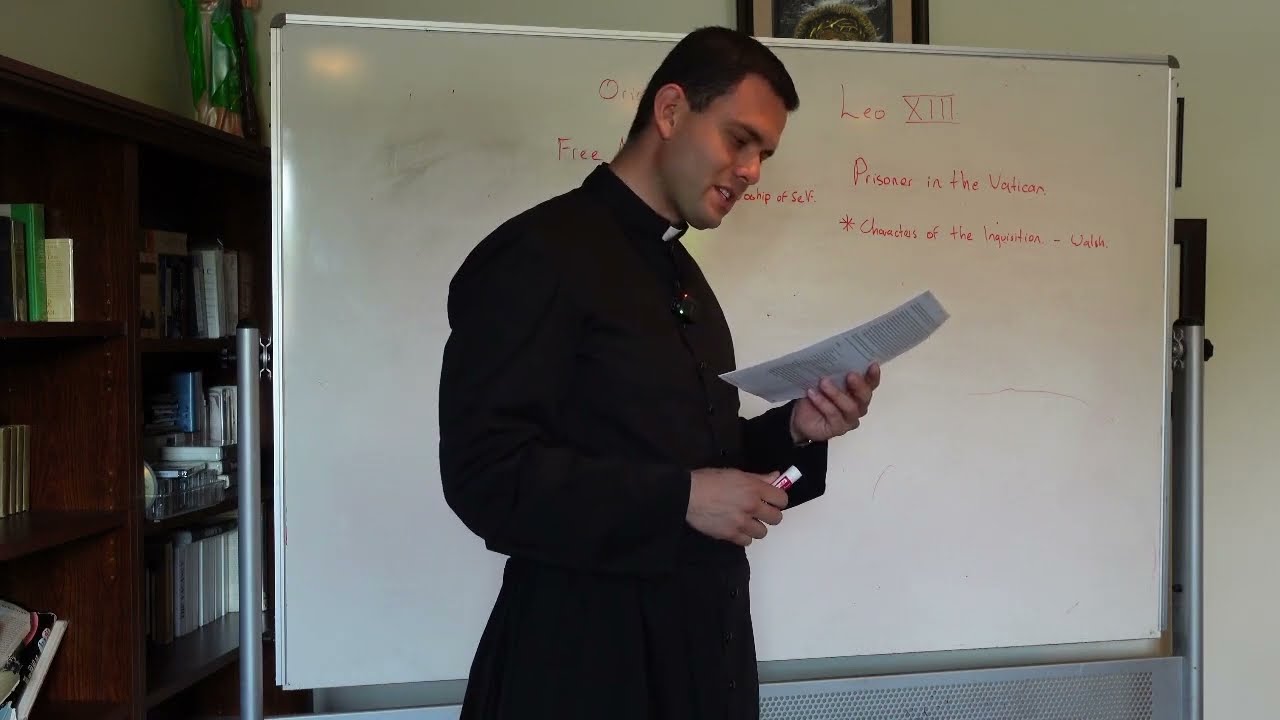 Third Adult Catechism Class 2022 On Humanum Genus (Freemasonry)