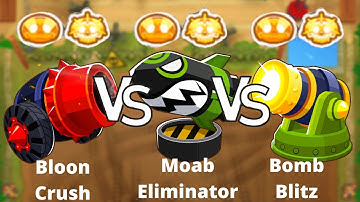 Which god boosted tier 5 Bomb Shooter is the best? (Bloons TD 6)