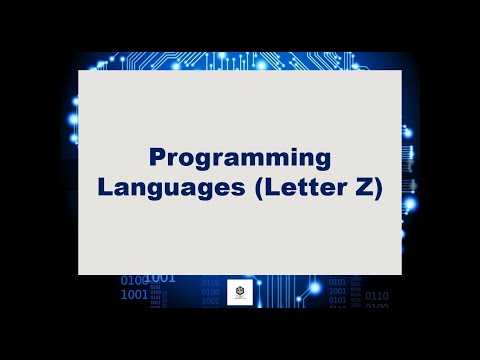 Programming Languages (Letter Z)