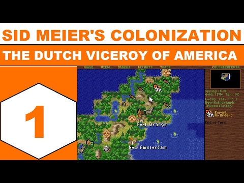 Sid Meier's Colonization (1994) Viceroy speedrun (14:35)