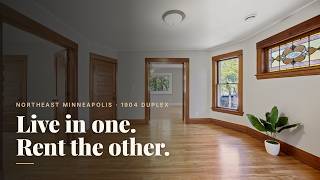 Live Upstairs, Let the Lease Downstairs Help Pay | Northeast Minneapolis Duplex