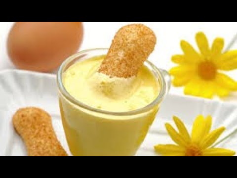 Italian dessert zabaione