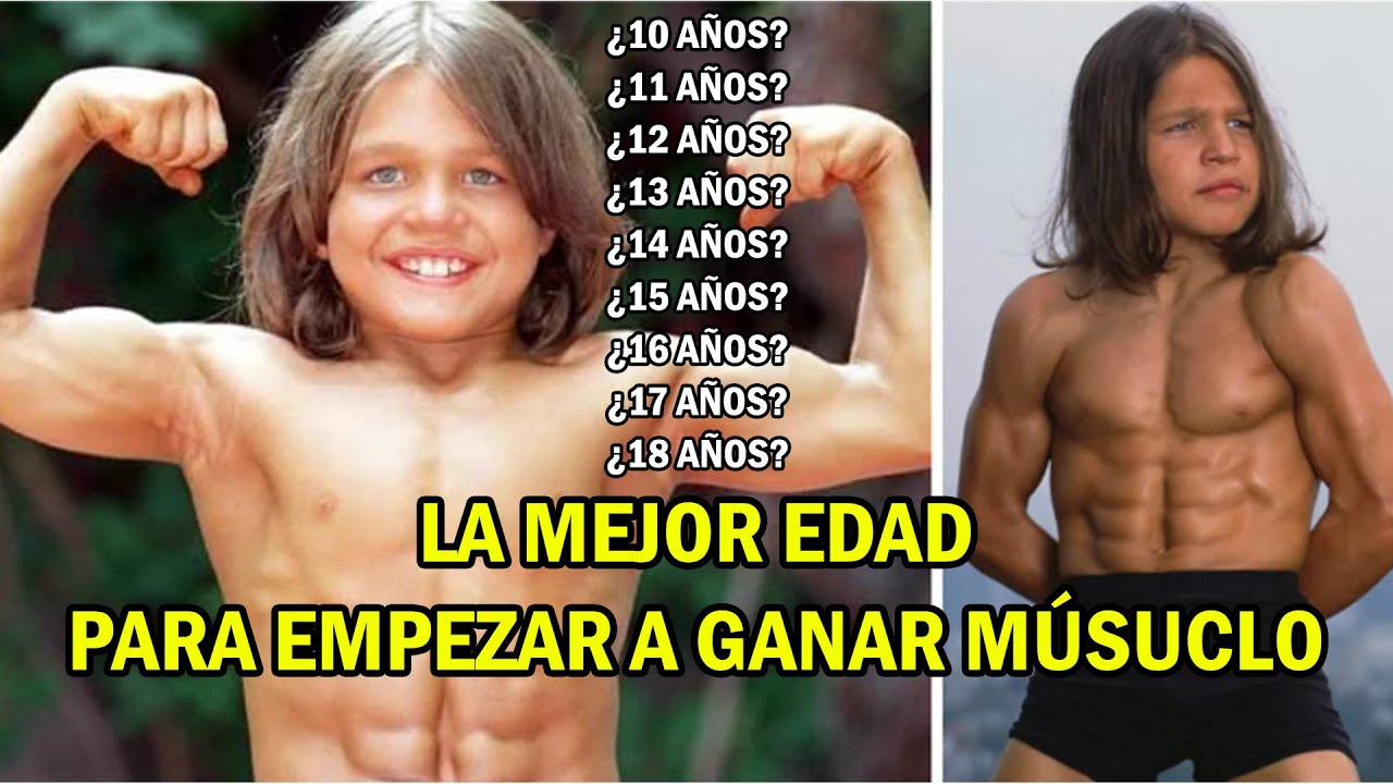 ¿CUÁL ES LA MEJOR EDAD PARA EMPEZAR EN EL GIMNASIO?